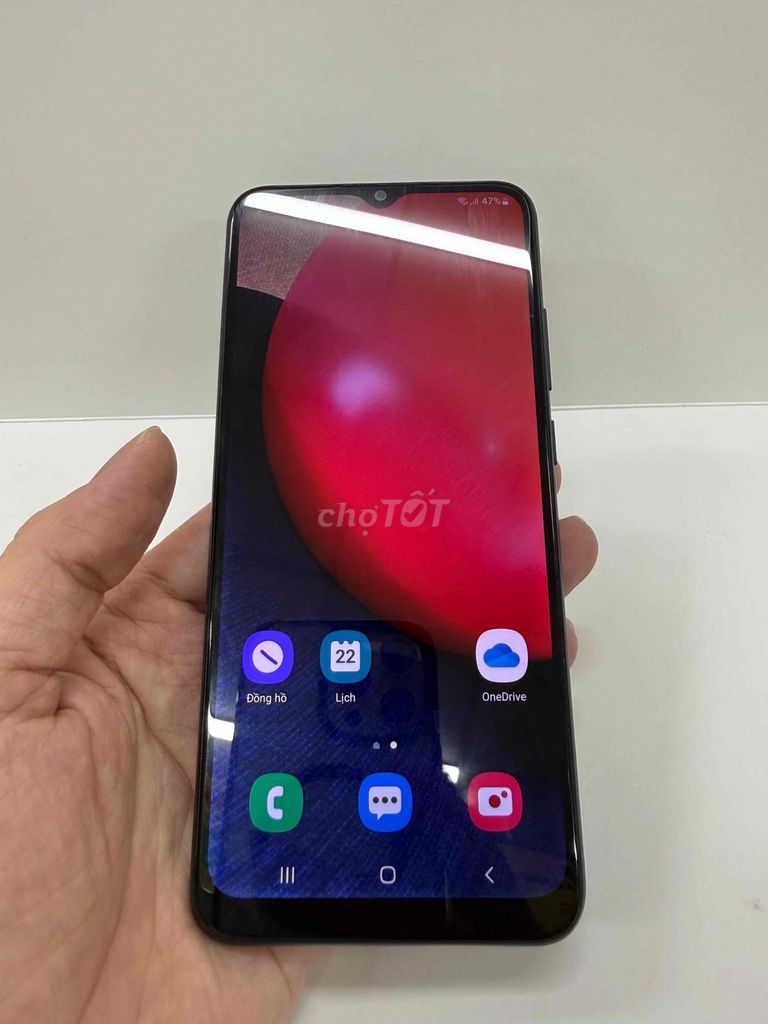 Samsung A02S 4/64GB Chính Hãng mua TGDĐ chưa sửa. Mua bán Điện thoại tại Thành phố Tân An Long An được đăng bởi Lê Dương hình 1