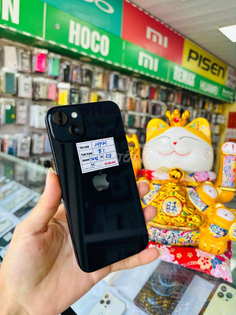 thanh lí 14 plus 128gb đẹp 98.5 màn ám nhẹ zin