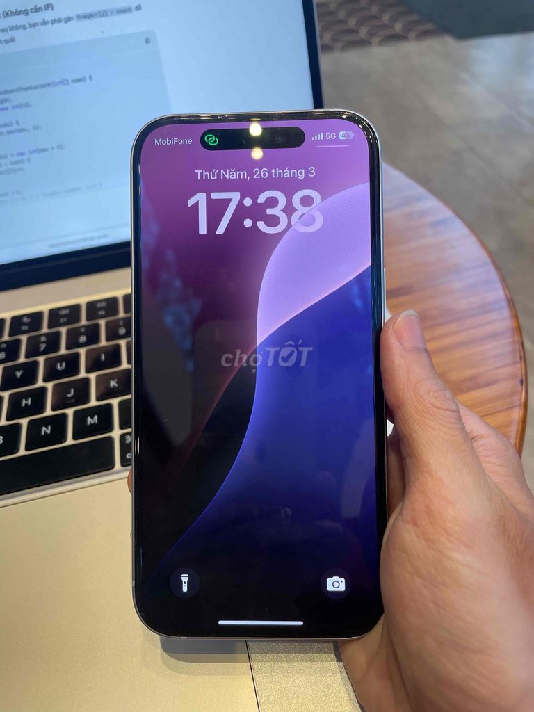 iPhone 15 Lock màu xanh. Mua bán Điện thoại tại Quận Liên Chiểu Đà Nẵng được đăng bởi Dũng hình 1