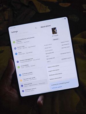 Galaxy Z Fold4 256GB Đen chính hãng zin full