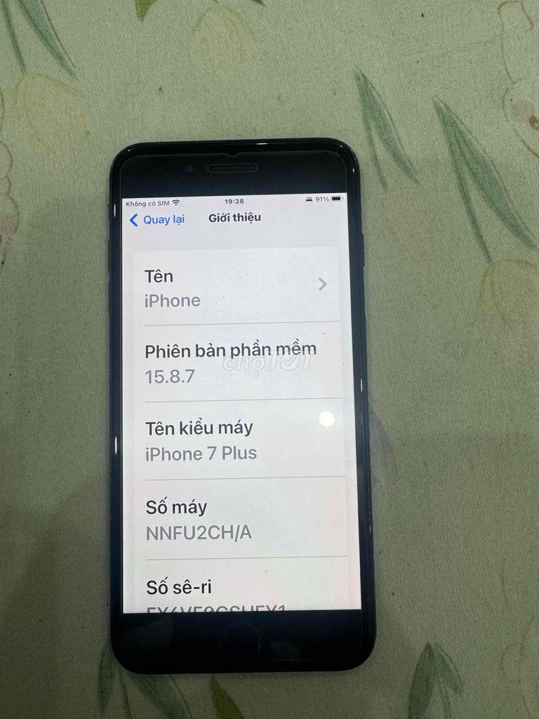 bán 7plous 128g máy zin bin mới thay. Mua bán Điện thoại tại Thành phố Biên Hòa Đồng Nai được đăng bởi Huy hình 1