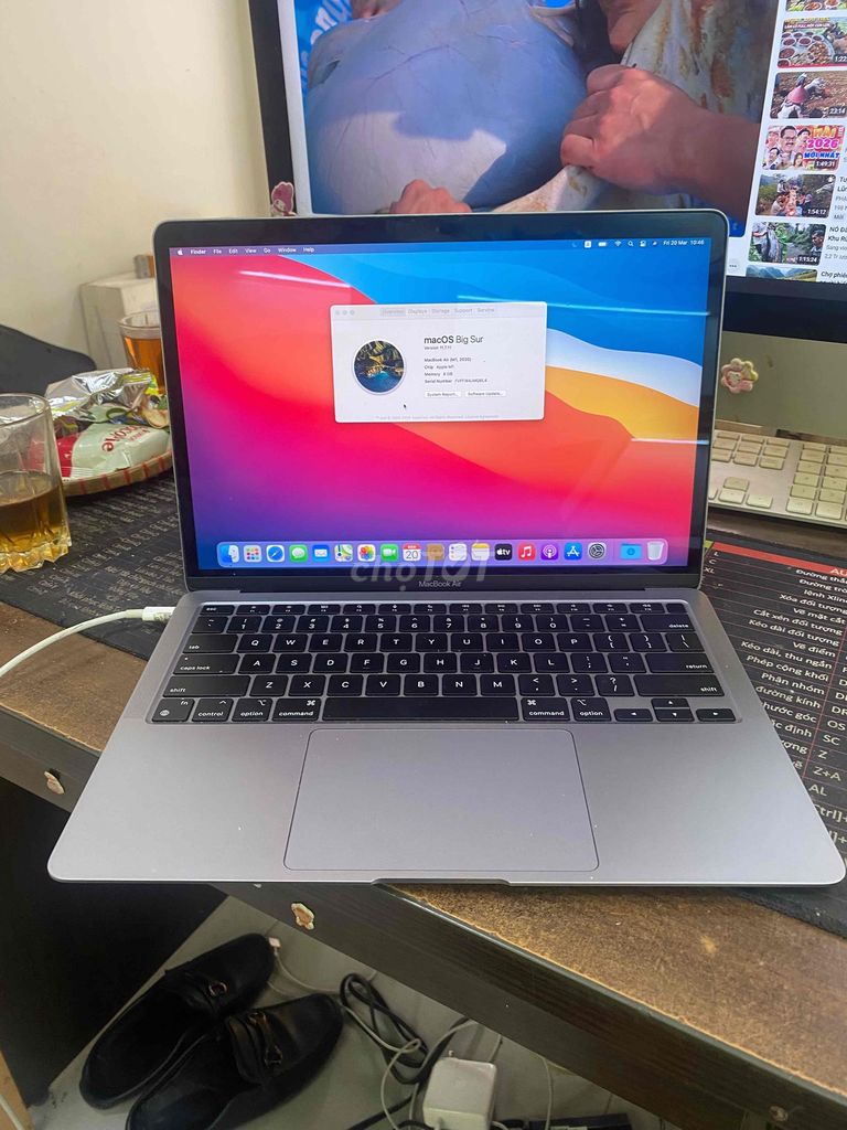 Apple Macbook Air M1 2020 8GB/256GB. Mua bán Laptop tại Quận Hoàng Mai Hà Nội được đăng bởi Mac98 hình 1