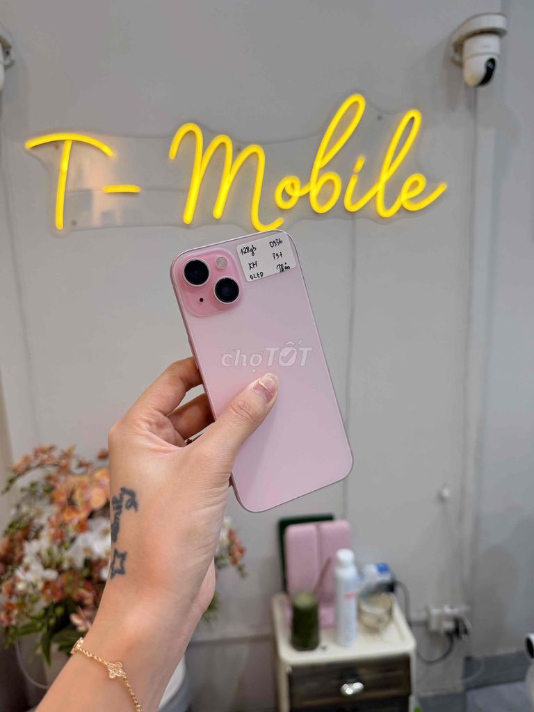 15 Thường 128Gb Oled Màn Thay K Báo. Mua bán Điện thoại tại Quận Thanh Xuân Hà Nội được đăng bởi T Mobile  hình 1