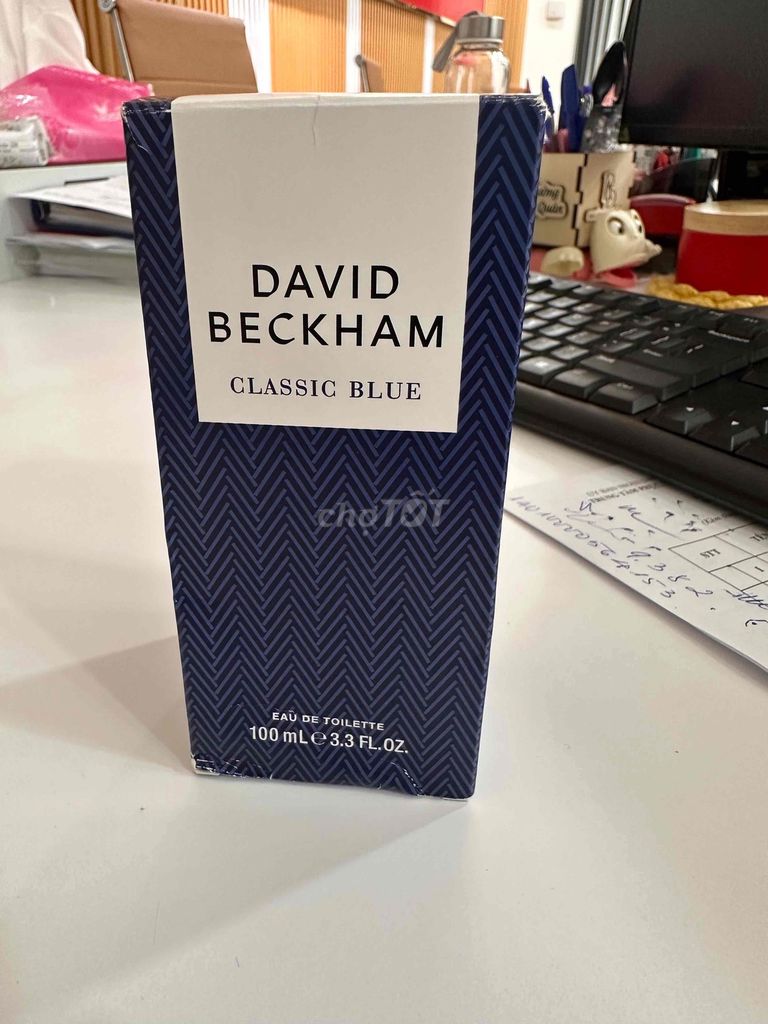Nước hoa DAVID BECKHAM Classic Blue Nam 100ml. Mua bán Nước hoa tại Quận 5 Tp Hồ Chí Minh được đăng bởi Đăng Khoa hình 1