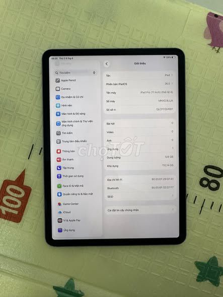 Apple iPad Pro 128GB Xám. Mua bán Máy tính bảng tại Quận 1 Tp Hồ Chí Minh được đăng bởi Hội Đồ Điện Tử hình 1