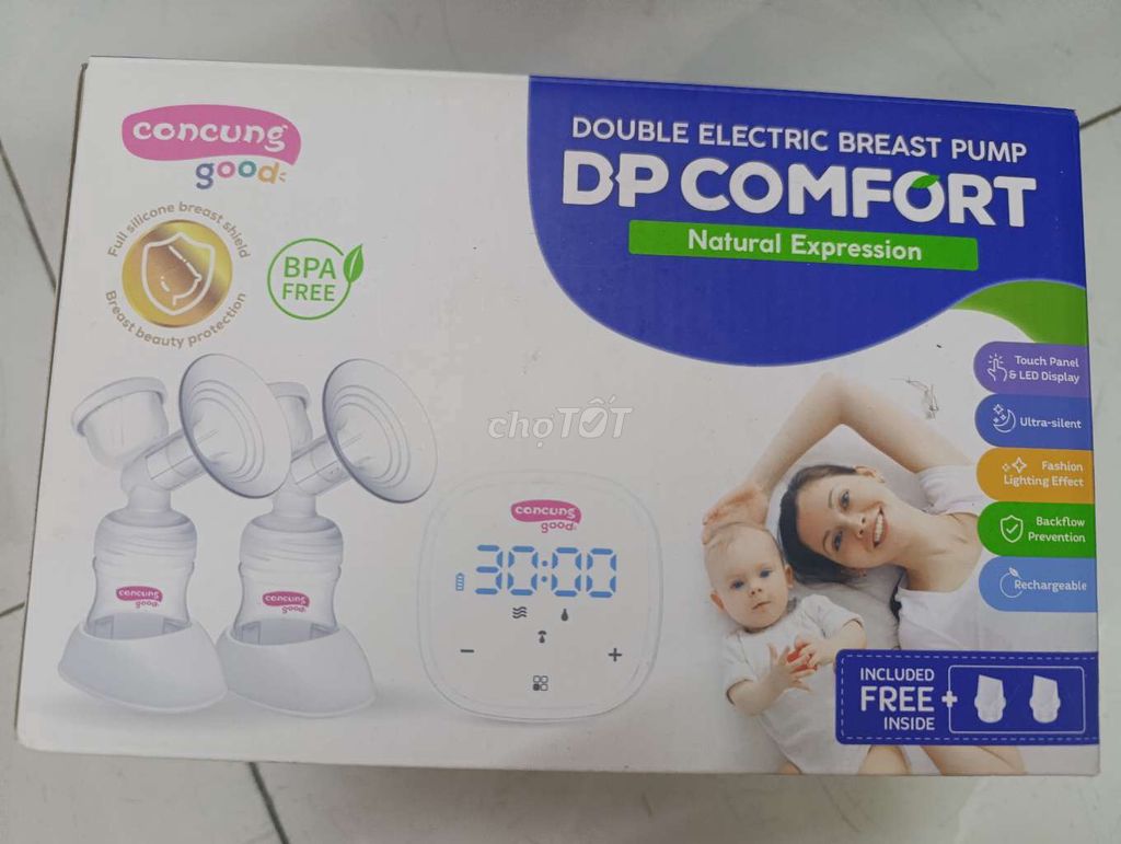Máy hút sữa điện đôi Concung Good DP Comfort. Mua bán Mẹ và bé tại Quận Tân Phú Tp Hồ Chí Minh được đăng bởi Thinh Hoang hình 1