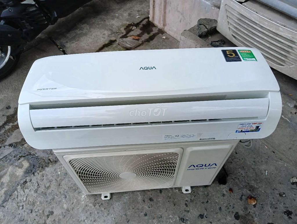 Máy lạnh AQUA 1.5hp inverter mới như hình