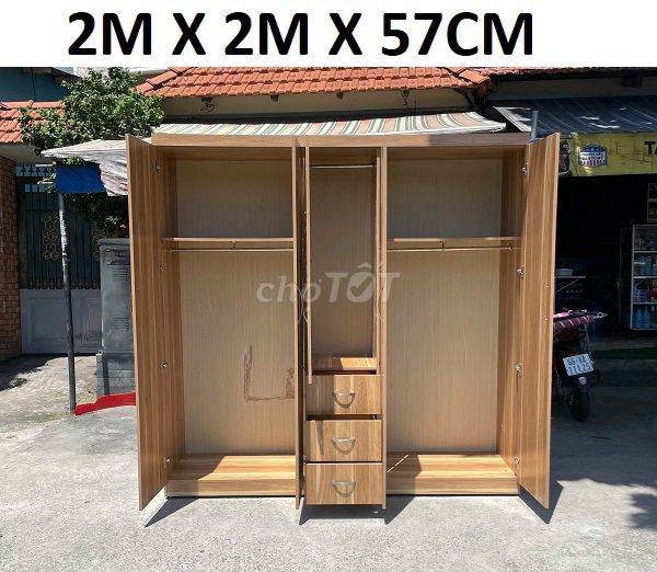 Tủ quần áo 5 cánh # tủ quần áo gỗ mdf # tủ 2m