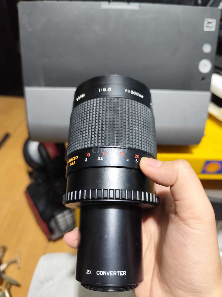 Ống kính máy ảnh 500mm f/8.0 2X Đen. Mua bán Máy ảnh, Máy quay tại Quận Gò Vấp Tp Hồ Chí Minh được đăng bởi ngan nk nk hình 1