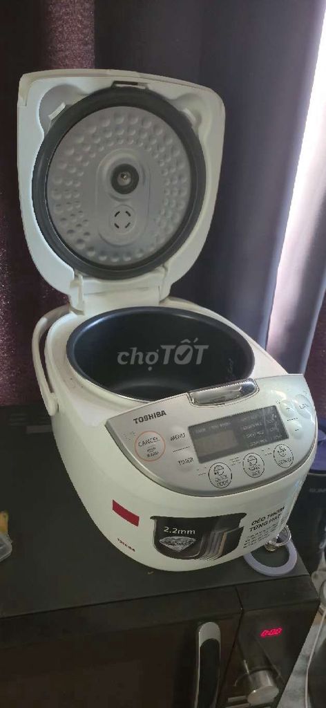 Nồi cơm điện tử Toshiba 1 lít Trắng. Mua bán Bếp, lò, đồ điện nhà bếp tại Quận Bình Thạnh Tp Hồ Chí Minh được đăng bởi Petrovich1999 hình 1