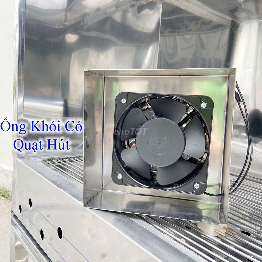 LÒ NƯỚNG QUẠT HÚT ỐNG KHÓI 50X80 NƯỚNG THỊT. Mua bán Bếp, lò, đồ điện nhà bếp tại Quận Gò Vấp Tp Hồ Chí Minh được đăng bởi SỈ LẺ MÁY TẤN PHÁT hình 1