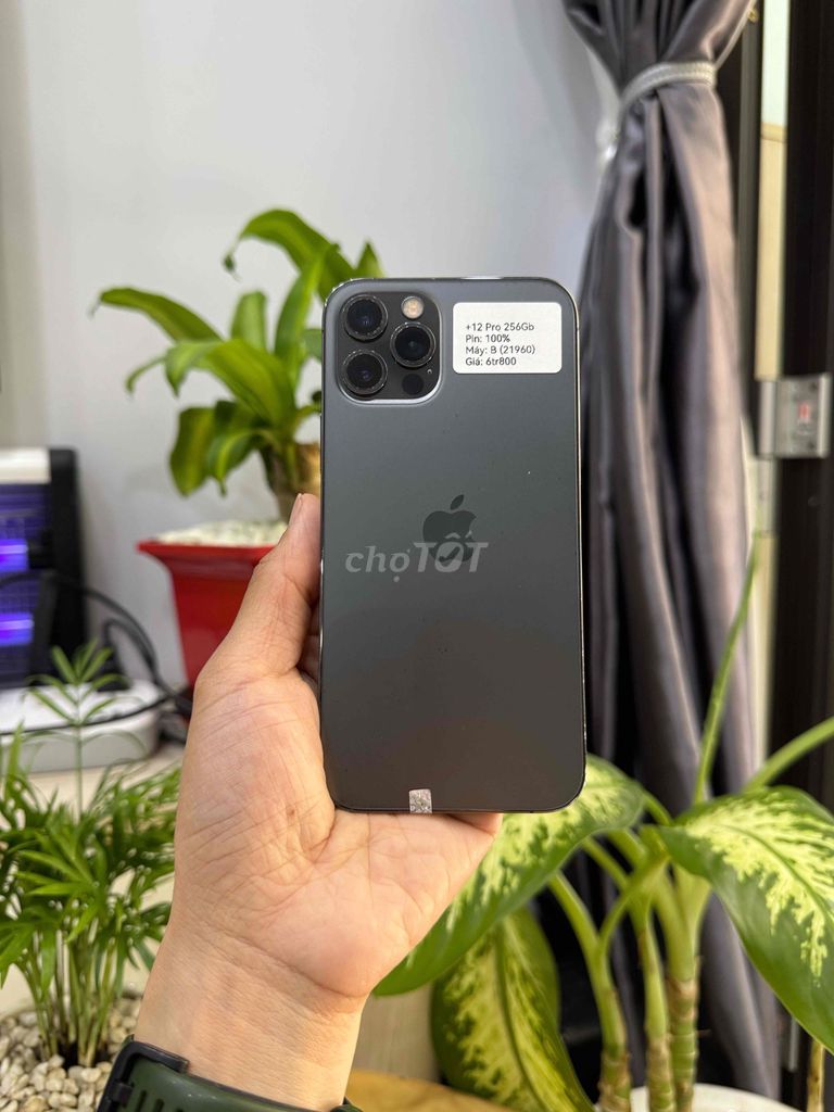 iPhone 12 Pro 256G QT Đen P100 Đẹp 98. Mua bán Điện thoại tại Huyện Hóc Môn Tp Hồ Chí Minh được đăng bởi Nguyễn Thu hình 1