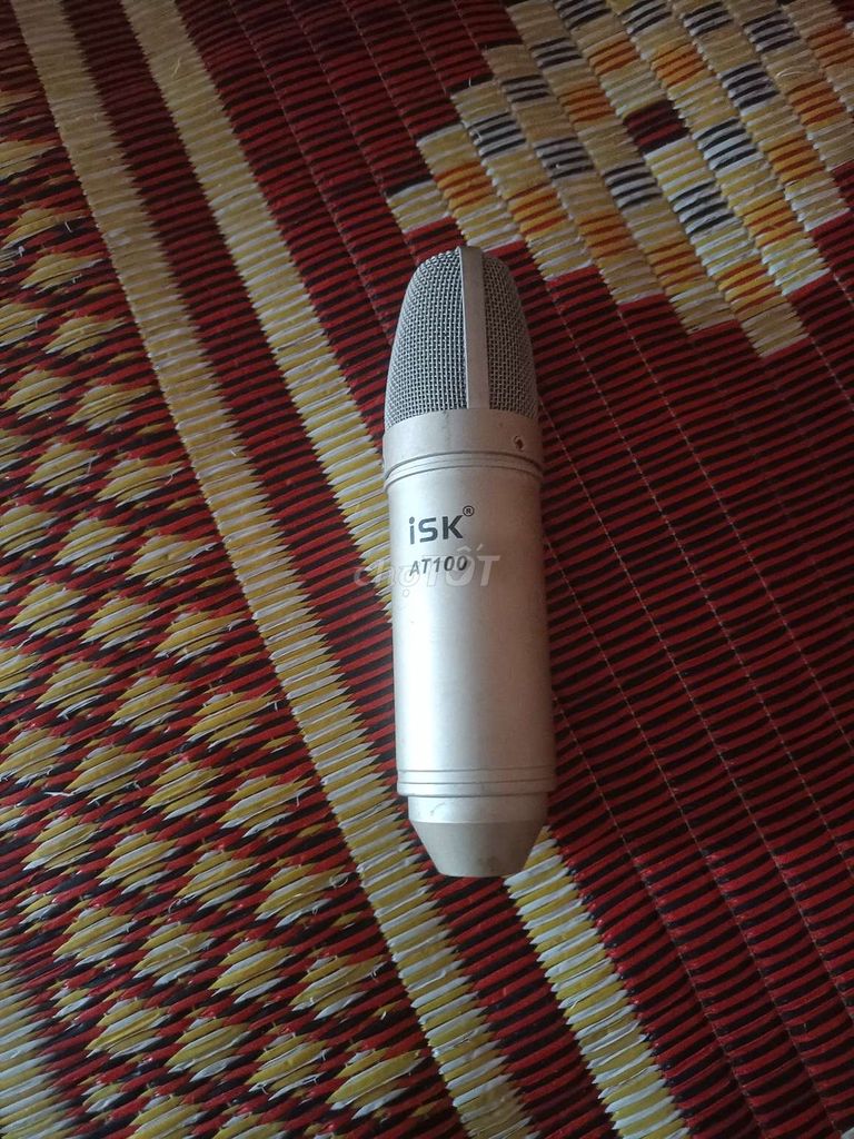 Microphone ISK AT100 Bạc. Mua bán Tivi, Âm thanh tại Huyện Chư Sê Gia Lai được đăng bởi Thiện Lâm hình 1