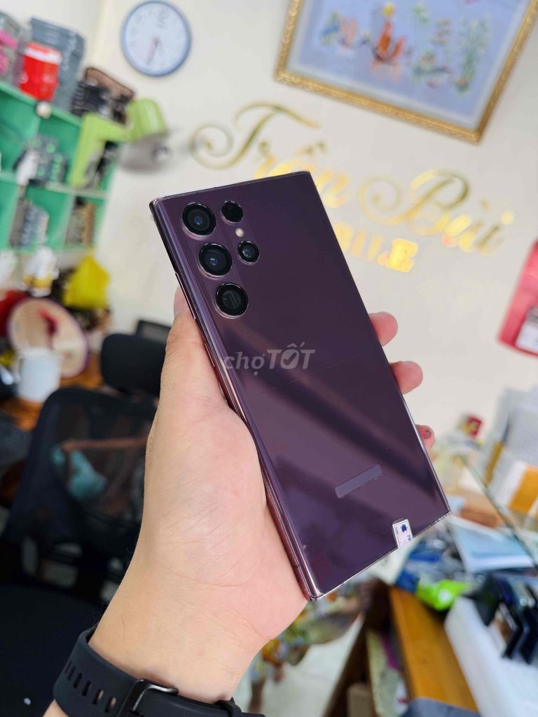 Samsung S22 Ultra 128GB Tím Mỹ. Mua bán Điện thoại tại Huyện Tam Bình Vĩnh Long được đăng bởi Trong Tran hình 1