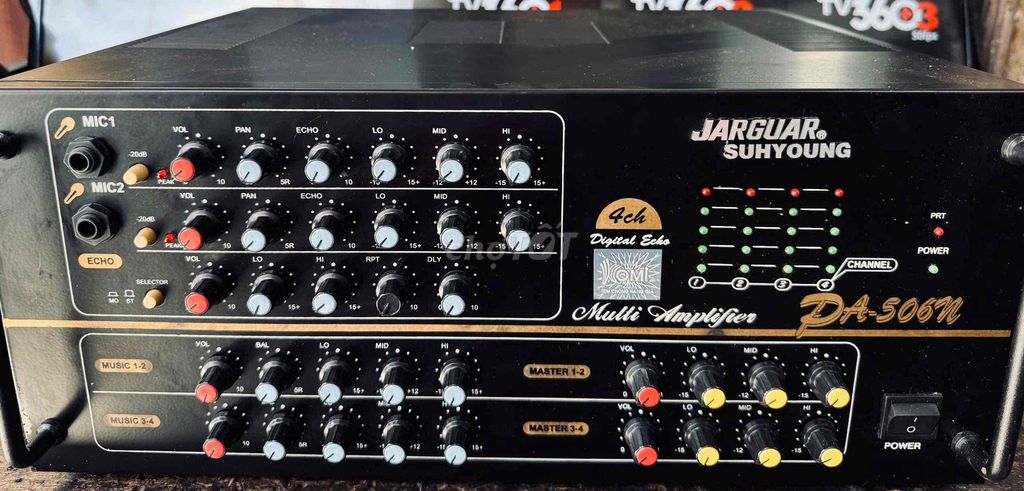 Amply Jarguar Suhyoung PA-506N Đen 4 kênh. Mua bán Tivi, Âm thanh tại Quận 12 Tp Hồ Chí Minh được đăng bởi Trung  hình 1