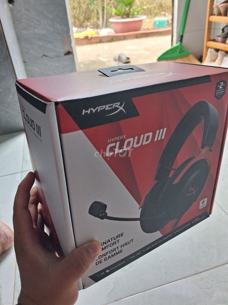 Tai nghe HyperX Cloud III Đen Đỏ. Mua bán Tivi, Âm thanh tại Huyện Trảng Bom Đồng Nai được đăng bởi Quốc Trung  hình 1