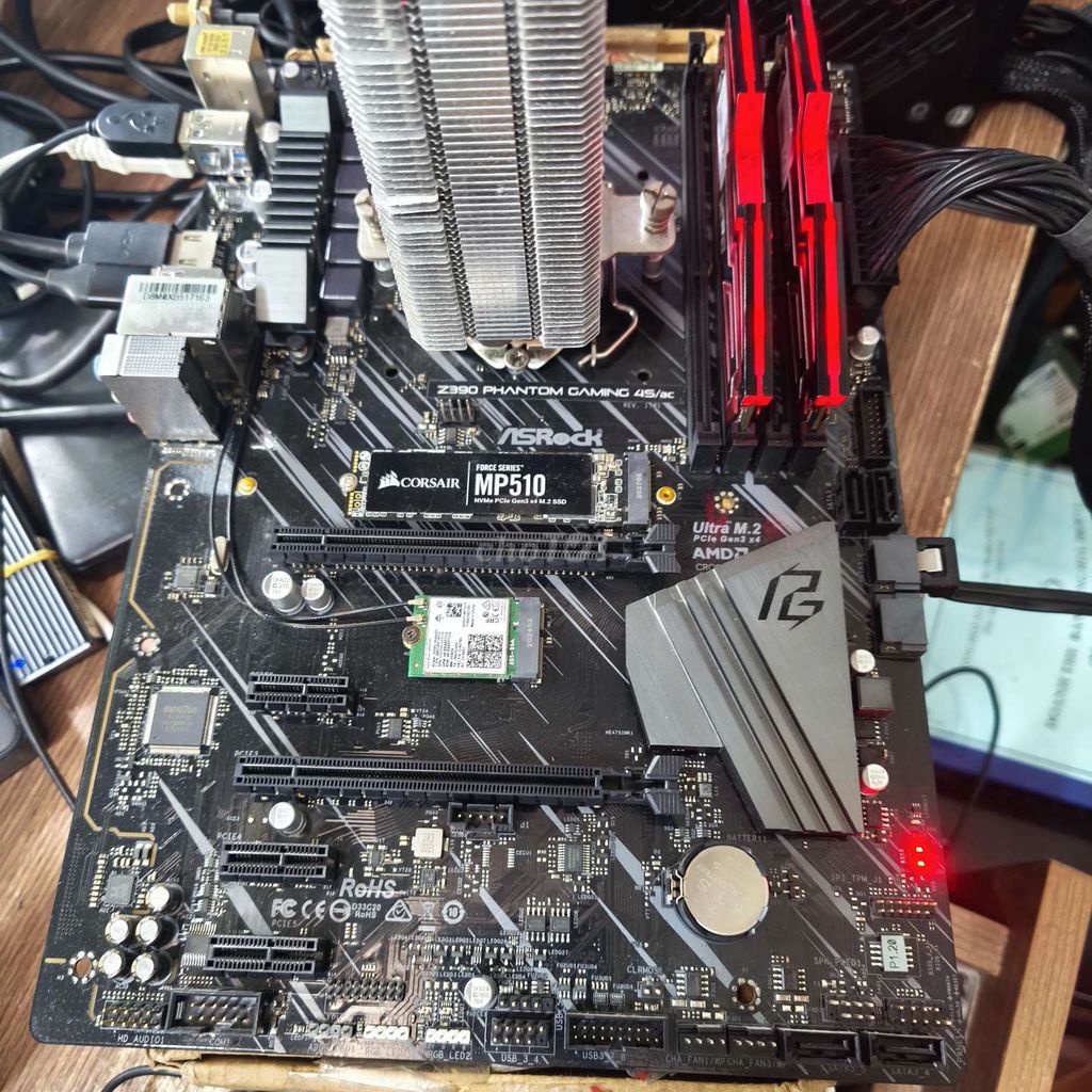 Combo i7 8700k Z390 Wifi DDR4 16GB NVMe 256GB. Mua bán Linh kiện (RAM, Card...) tại Quận 3 Tp Hồ Chí Minh được đăng bởi Tran Phat hình 1