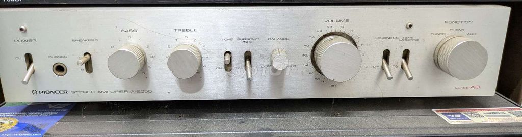 Amply Pioneer A-2050 Bạc không dùng đến cần bán. Mua bán Tivi, Âm thanh tại Thành phố Nha Trang Khánh Hòa được đăng bởi Hiền nguyễn hình 1