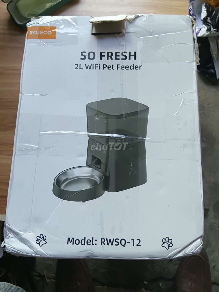 Máy cho thú cưng ăn ROJECO RWSQ-12 2L WiFi Đen. Mua bán Phụ kiện, Thức ăn, Dịch vụ tại Thành phố Mỹ Tho Tiền Giang được đăng bởi Đam Mê Audio hình 1
