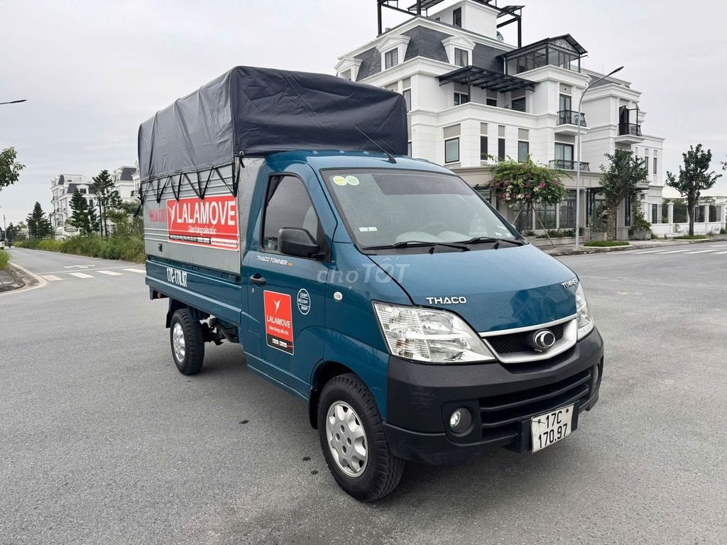 BÁN XE TOWNER990 -THÙNG MUI BẠT – XANH - NĂM 2022. Mua bán Xe tải, xe ben tại Thành phố Thái Bình Thái Bình được đăng bởi vũ quý tưởng hình 1