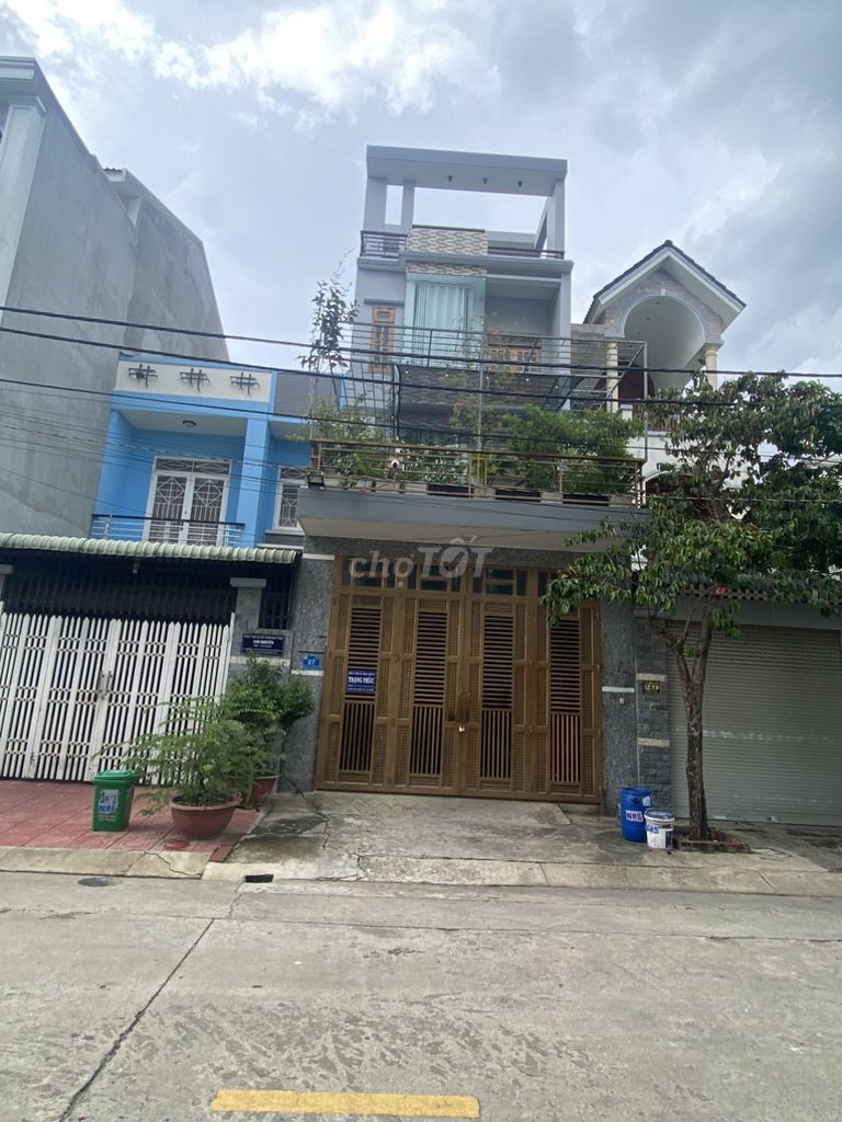 Bán nhà phố 2 mặt tiền đường - 104m2(5x22), đường số 18 phường An Bình