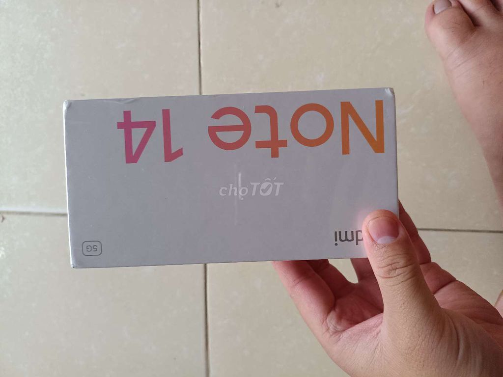Xiaomi Note 14 5G 8GB/128GB nội địa Trắng New. Mua bán Điện thoại tại Quận Tây Hồ Hà Nội được đăng bởi Thế Anh hình 1