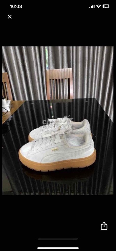 Giày thể thao Puma nữ trắng size 37. Mua bán Giày dép tại Quận Sơn Trà Đà Nẵng được đăng bởi phuong anh hình 1