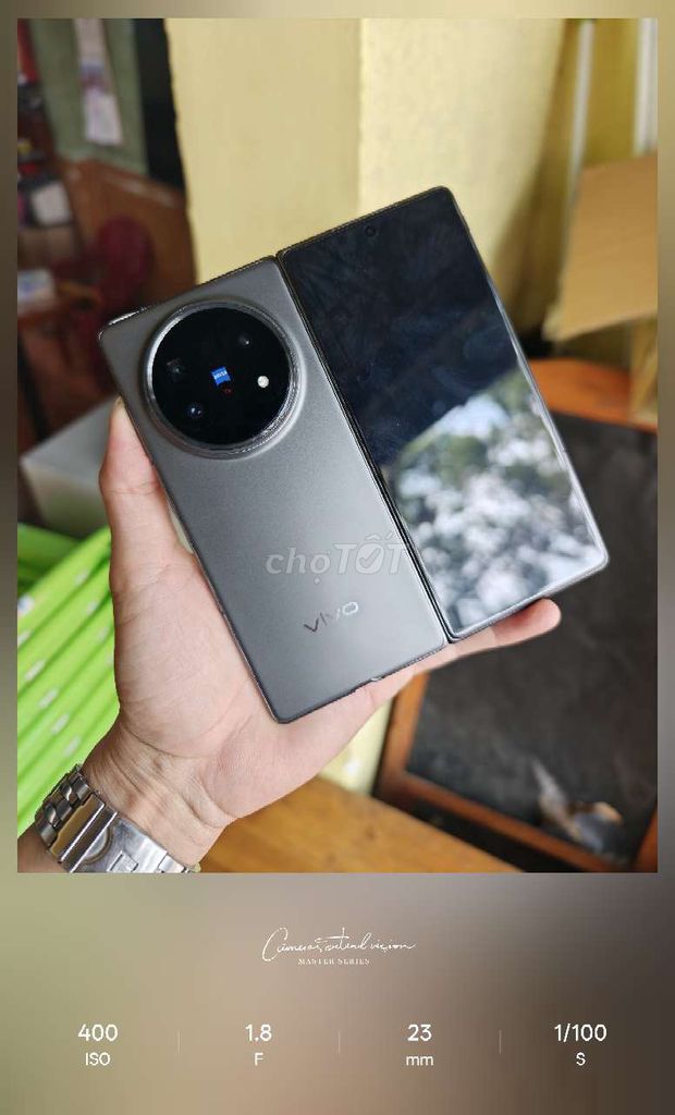 Vivo Xfold 5 512GB Xám keng như mới có bán góp. Mua bán Điện thoại tại Thành phố Thủ Dầu Một Bình Dương được đăng bởi Việt Phê hình 1