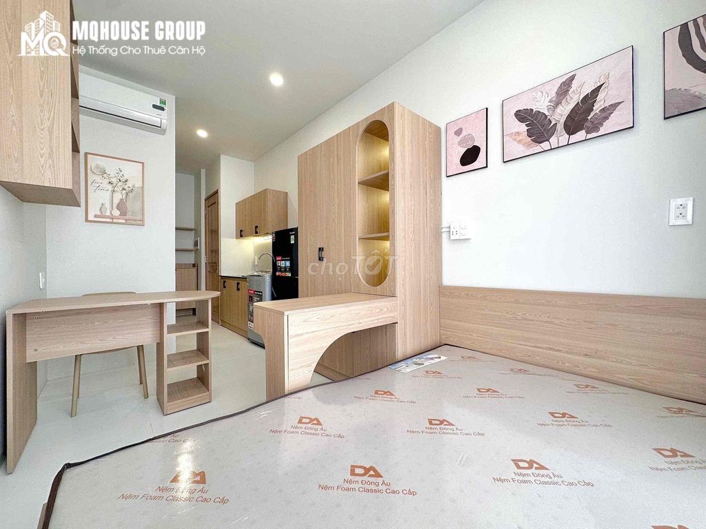 🔥 CĂN HỘ STUDIO BAN CÔNG 1PN FULL NT NHÀ MỚI THANG MÁY HẦM XE TÂN BÌNH