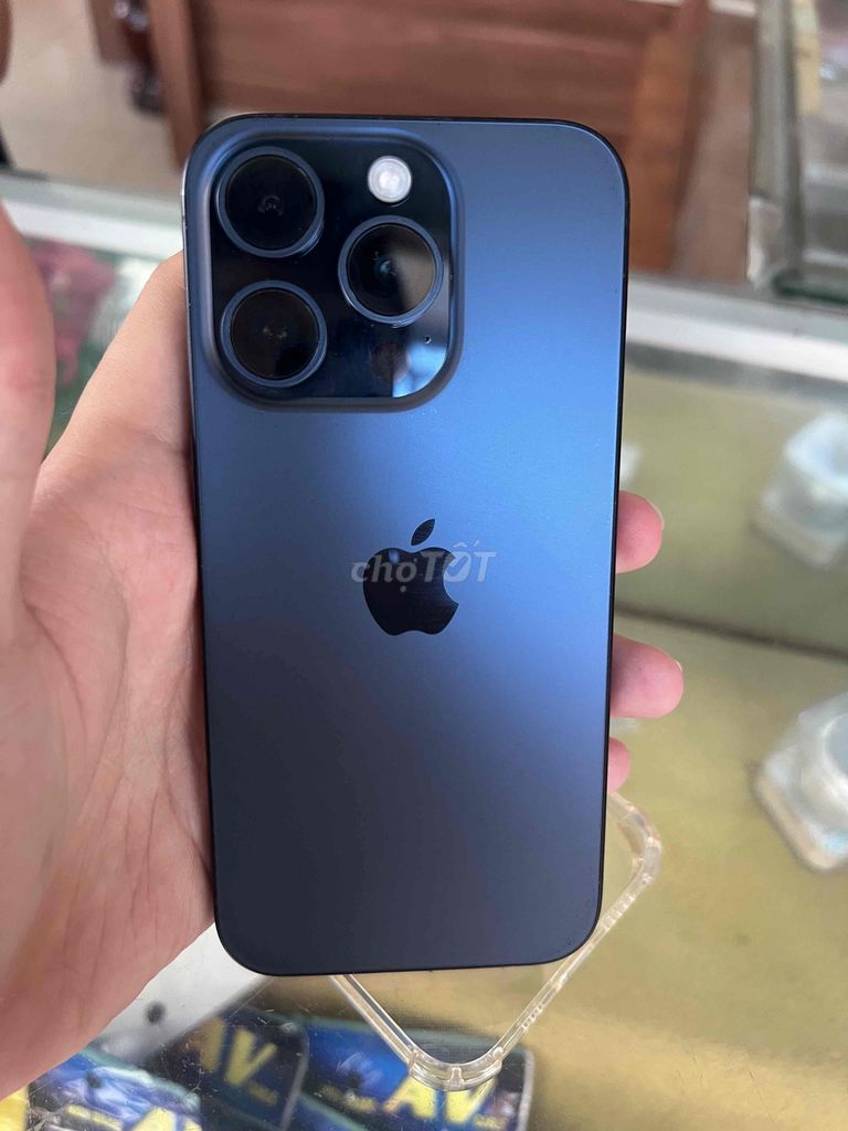 iPhone 15 Pro 128GB Xanh. Mua bán Điện thoại tại Huyện Tân Châu Tây Ninh được đăng bởi Long hình 1