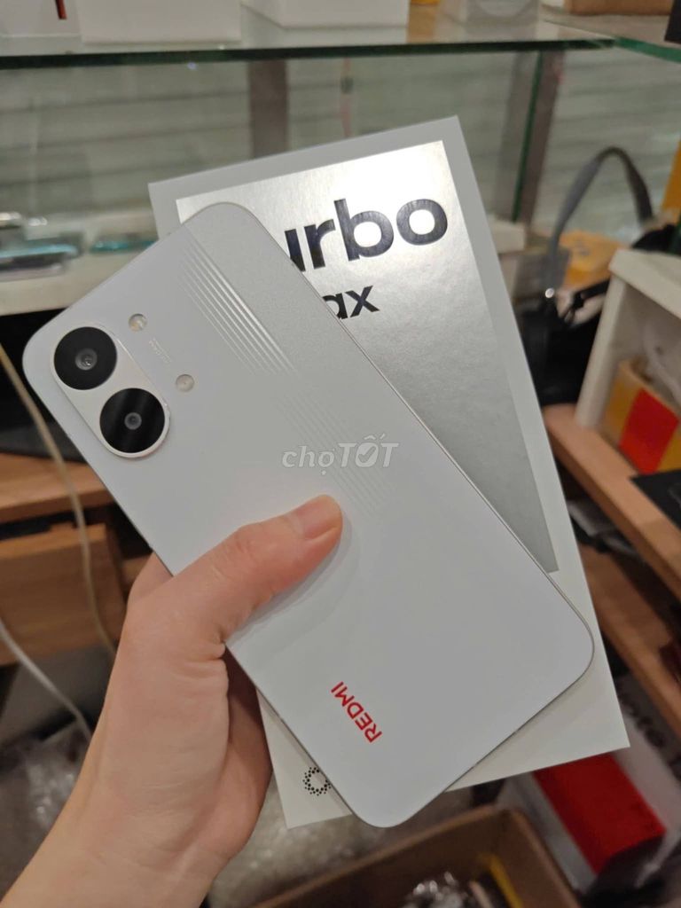 Xiaomi Redmi Turbo 5 Max 12GB/256GB Trắng. Mua bán Điện thoại tại Thành phố Bắc Giang Bắc Giang được đăng bởi Hội Đồ Điện Tử hình 1