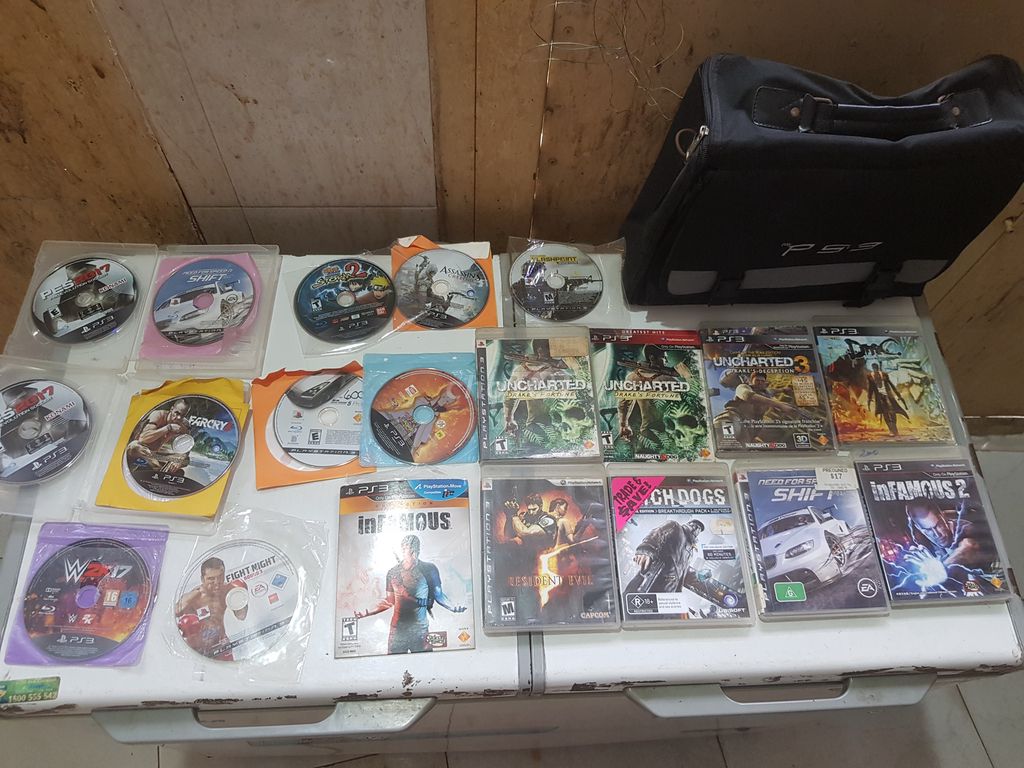 Thanh ly đỉa Ps3 góc đá banh và đi cảnh ( giá rẻ )