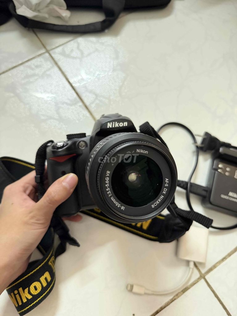 Máy ảnh Nikon D5000 18-55 VR Đen Đã sử dụng. Mua bán Máy ảnh, Máy quay tại Quận 8 Tp Hồ Chí Minh được đăng bởi Thanh An hình 1