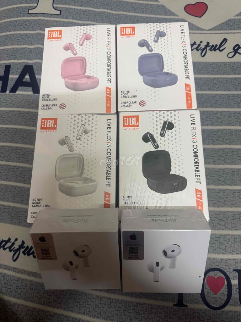 Tai nghe JBL Live Flex 3 Khử ồn. Mua bán Tivi, Âm thanh tại Quận 7 Tp Hồ Chí Minh được đăng bởi Mỹ Nghi  hình 1