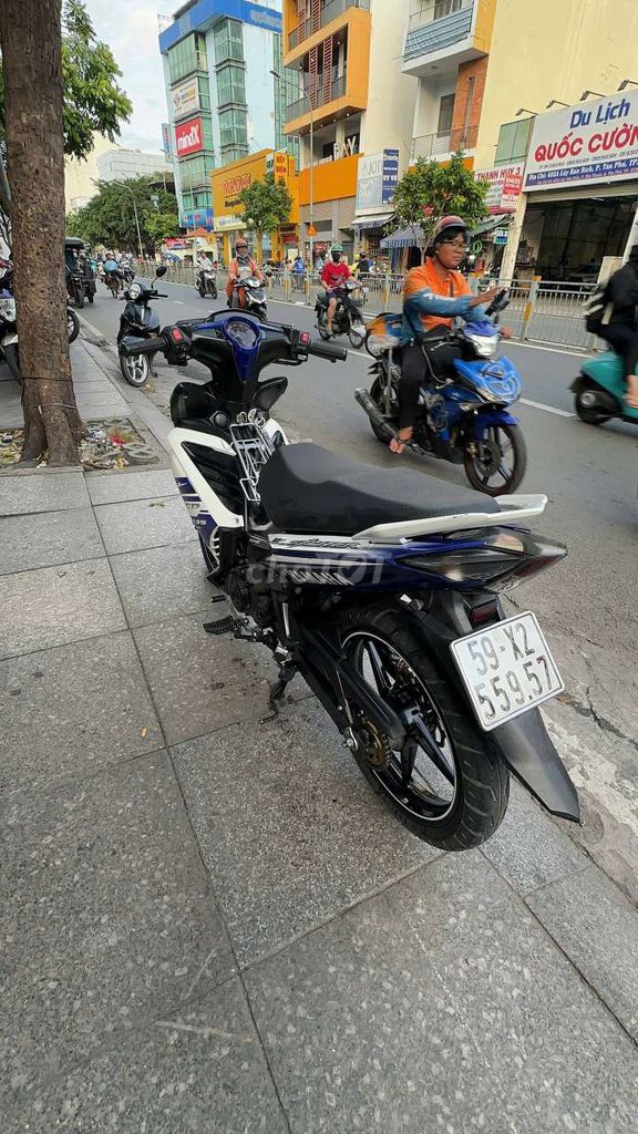 Yamaha Exciter 135 2014 Xanh trắng. Mua bán Xe máy tại Quận Tân Phú Tp Hồ Chí Minh được đăng bởi Tuanduy hình 4