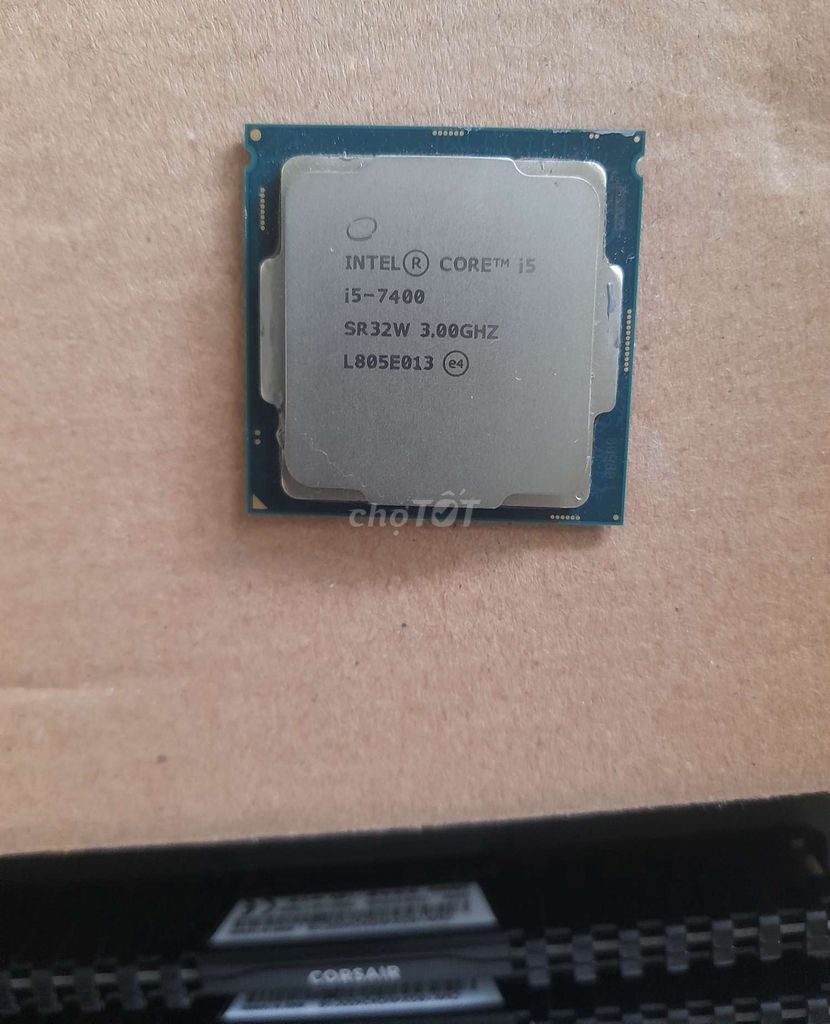 CPU Intel Core i5-7400 Socket 1151 đẹp zin bh 1th. Mua bán Linh kiện (RAM, Card...) tại Thành phố Thủ Dầu Một Bình Dương được đăng bởi Phú Dương  hình 1