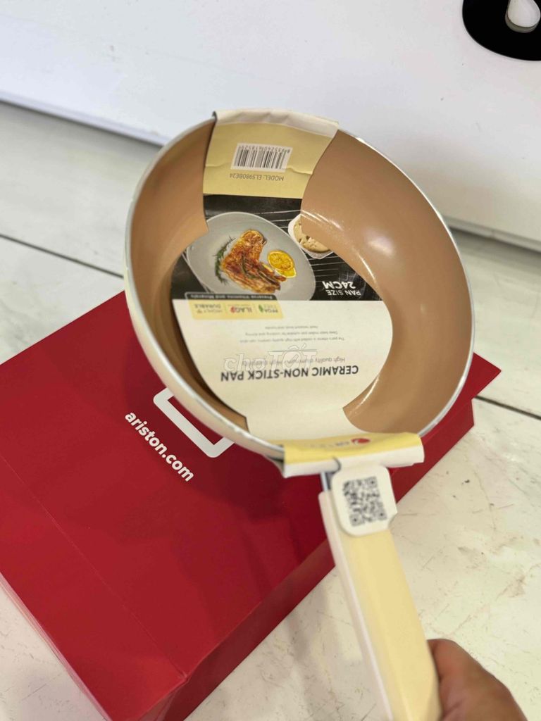chảo chống dính gốm Elmich 24cm. Mua bán Dụng cụ nhà bếp tại Thị xã Tân Uyên Bình Dương được đăng bởi Trương Hoàng  hình 1