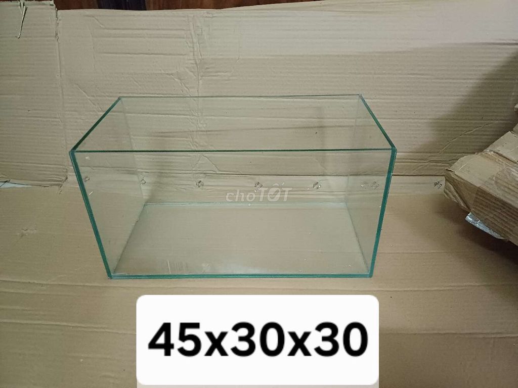 Bể kính 40x30x30cm. Mua bán Phụ kiện, Thức ăn, Dịch vụ tại Quận Thanh Xuân Hà Nội được đăng bởi alo tớ nè hình 1
