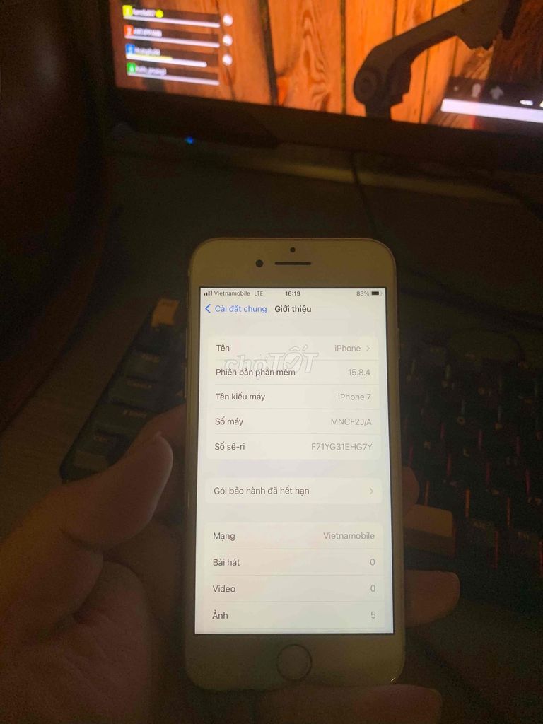 Apple iPhone 7 32GB Bạc Like New. Mua bán Điện thoại tại Quận 4 Tp Hồ Chí Minh được đăng bởi Thi hình 1