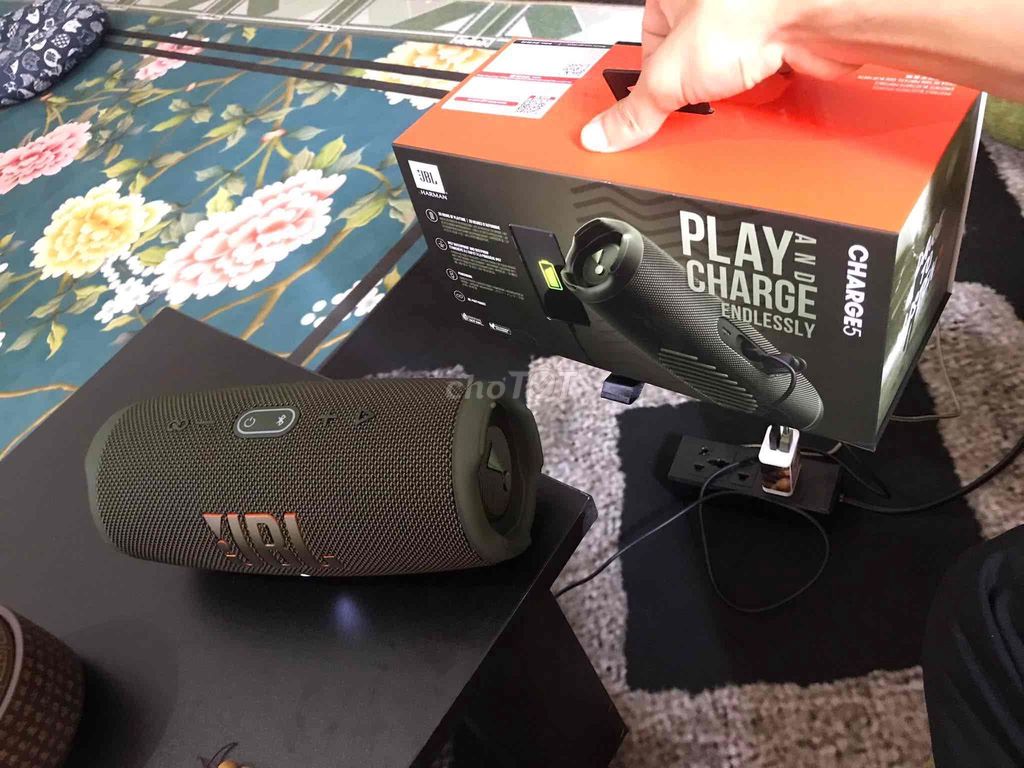 Loa Bluetooth JBL Charge 5 Xanh rêu. Mua bán Tivi, Âm thanh tại Thành phố Bắc Ninh Bắc Ninh được đăng bởi Romeo hình 1
