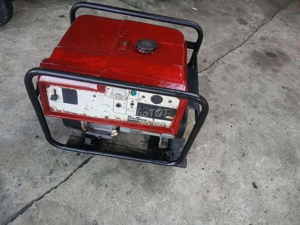 Máy phát điện Honda GX160 Đỏ. Mua bán Nội thất, đồ gia dụng khác tại Huyện Trảng Bàng Tây Ninh được đăng bởi BÒ ĐỰC  hình 1