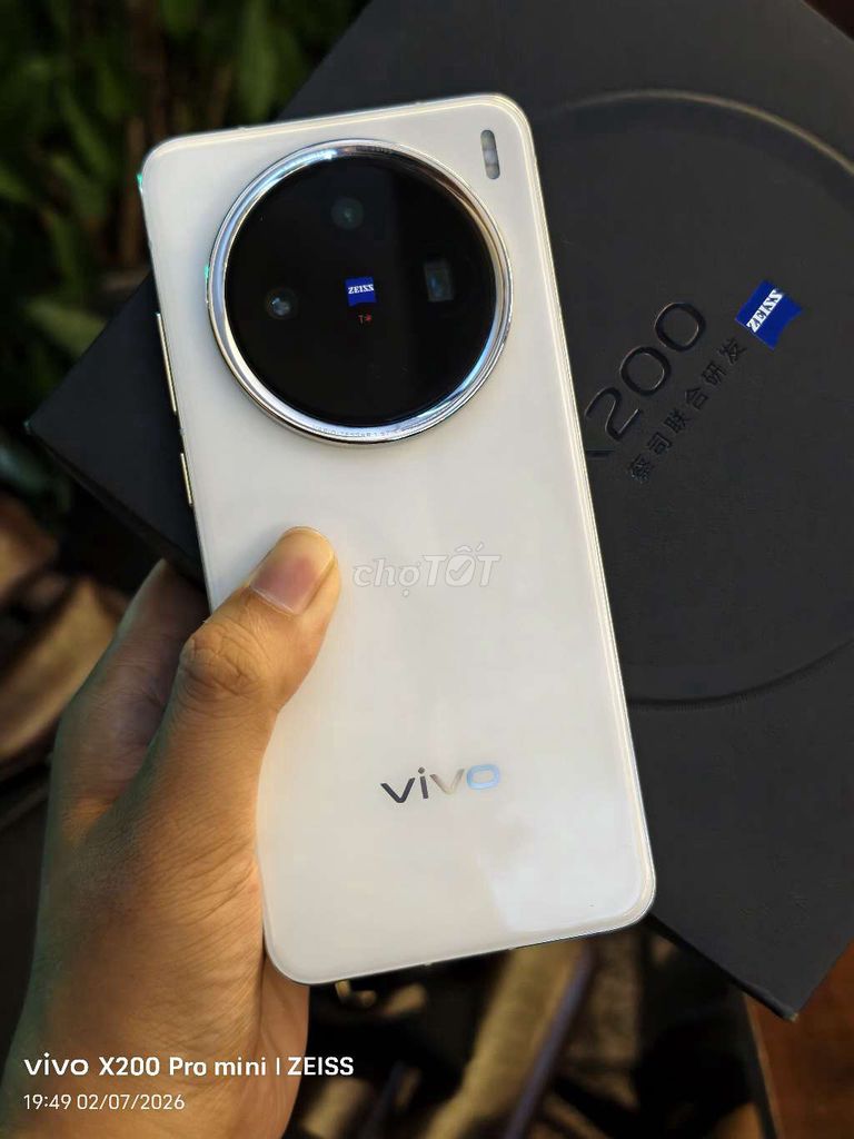 vivo X200 trắng xinh fullbox. Mua bán Điện thoại tại Quận Bình Tân Tp Hồ Chí Minh được đăng bởi thien hình 1