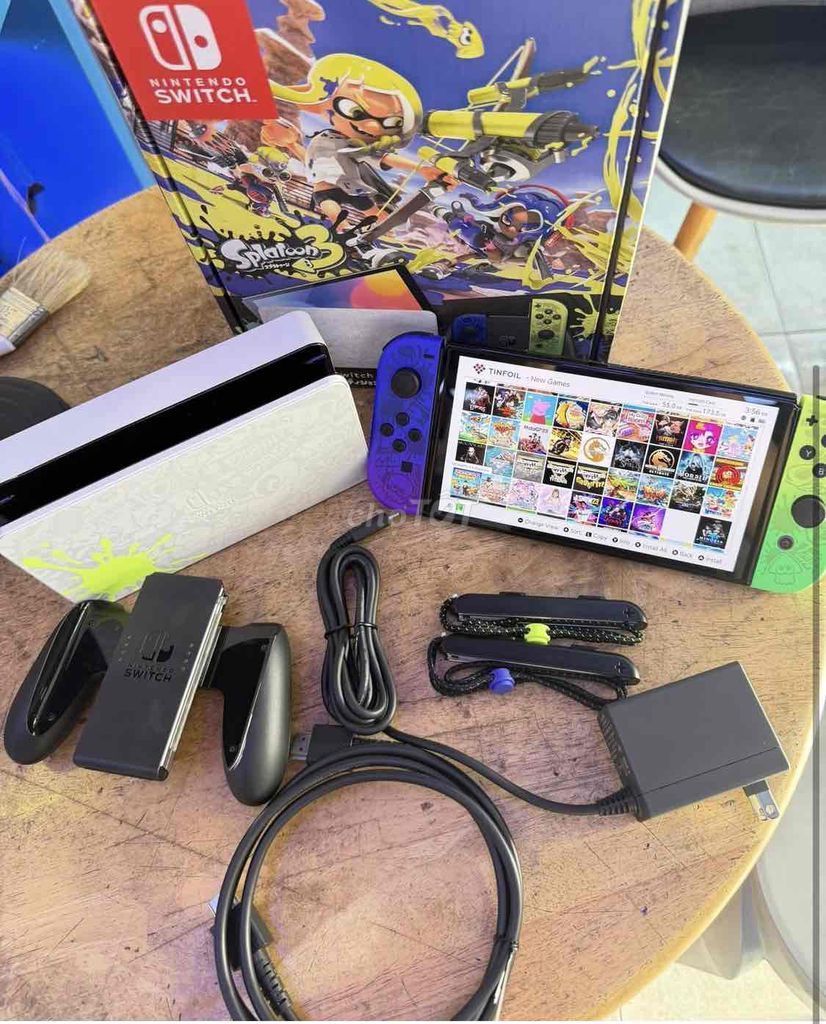 Máy chơi game Nintendo Switch OLED 256GB Đa màu. Mua bán Thiết bị chơi game tại Quận Ngũ Hành Sơn Đà Nẵng được đăng bởi Hoàng Nhân hình 1