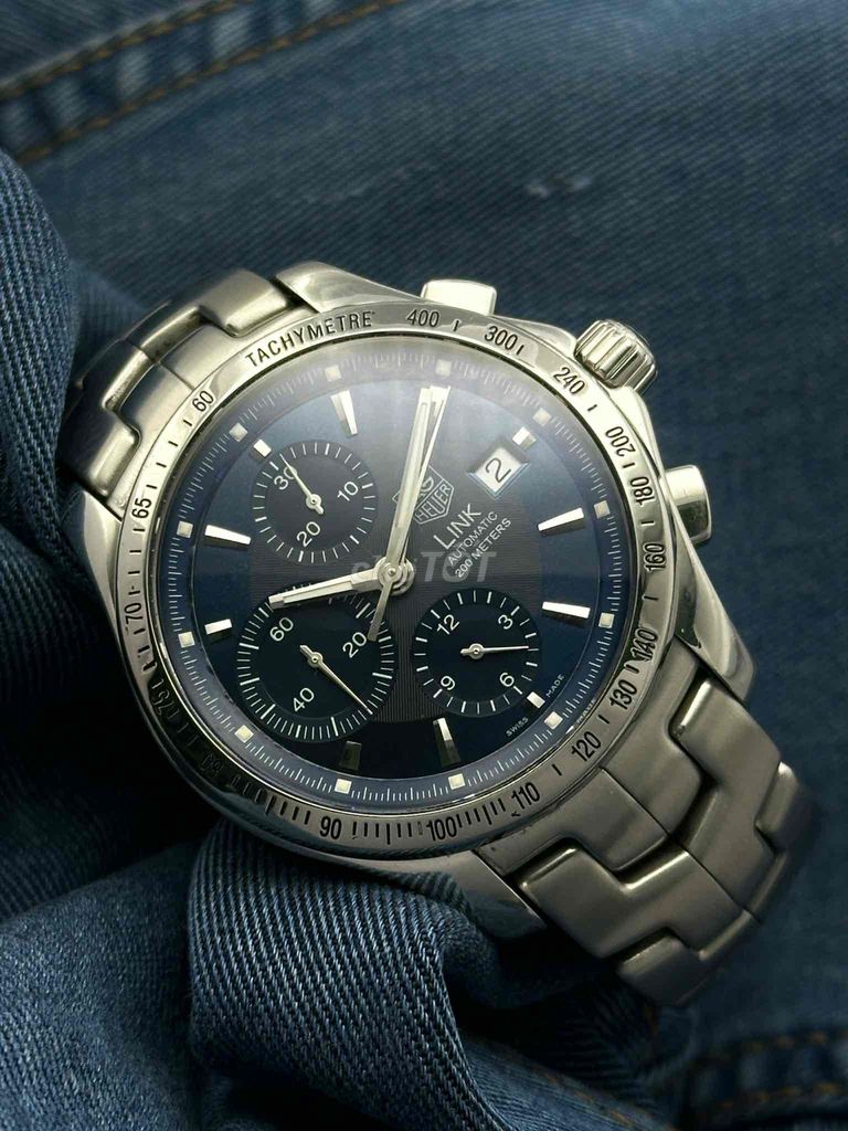 Đồng Hồ TAG Heuer Link Chronograph Blue Chính Hãng