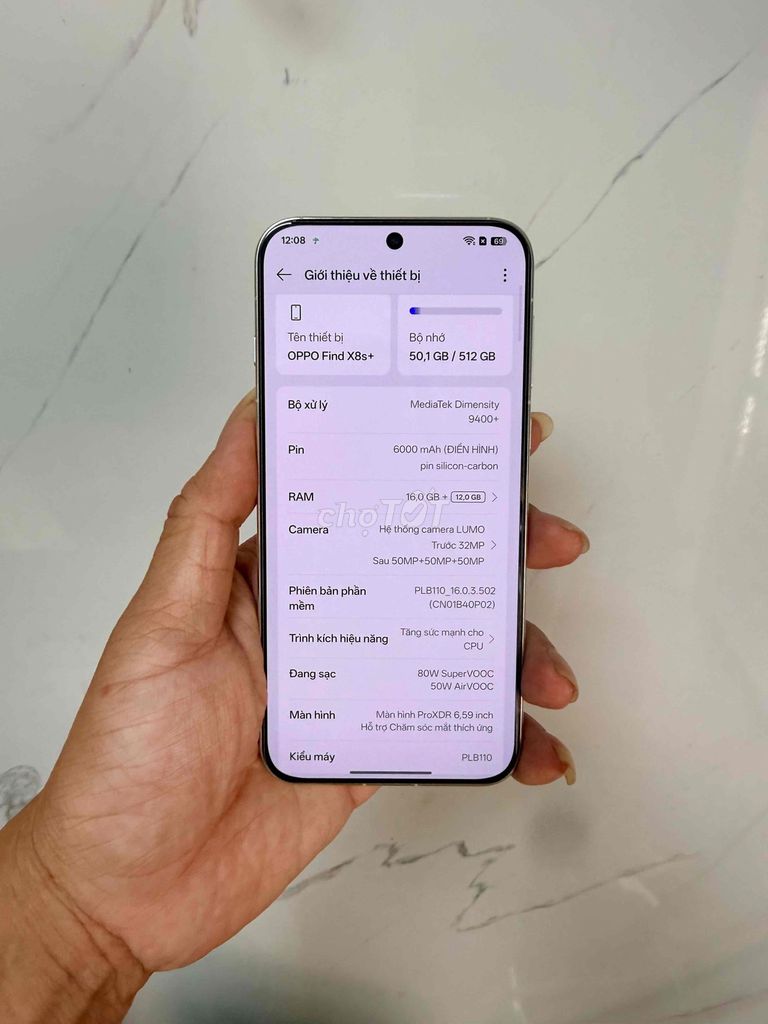 Oppo Find X8s Plus 16GB/512GB Trắng. Mua bán Điện thoại tại Quận 6 Tp Hồ Chí Minh được đăng bởi Chuyên mua bán điện thoại laptop hình 1