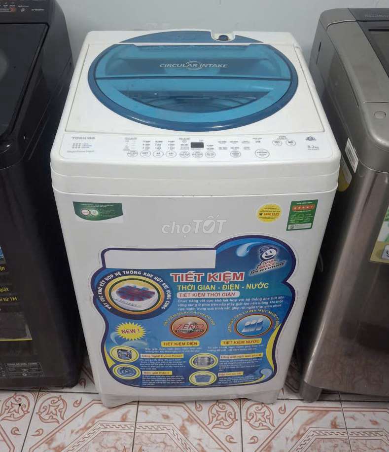Toshiba 8.2kg máy giặt cửa trên thanh lí. Mua bán Máy giặt tại Quận 4 Tp Hồ Chí Minh được đăng bởi Anh Đào hình 1