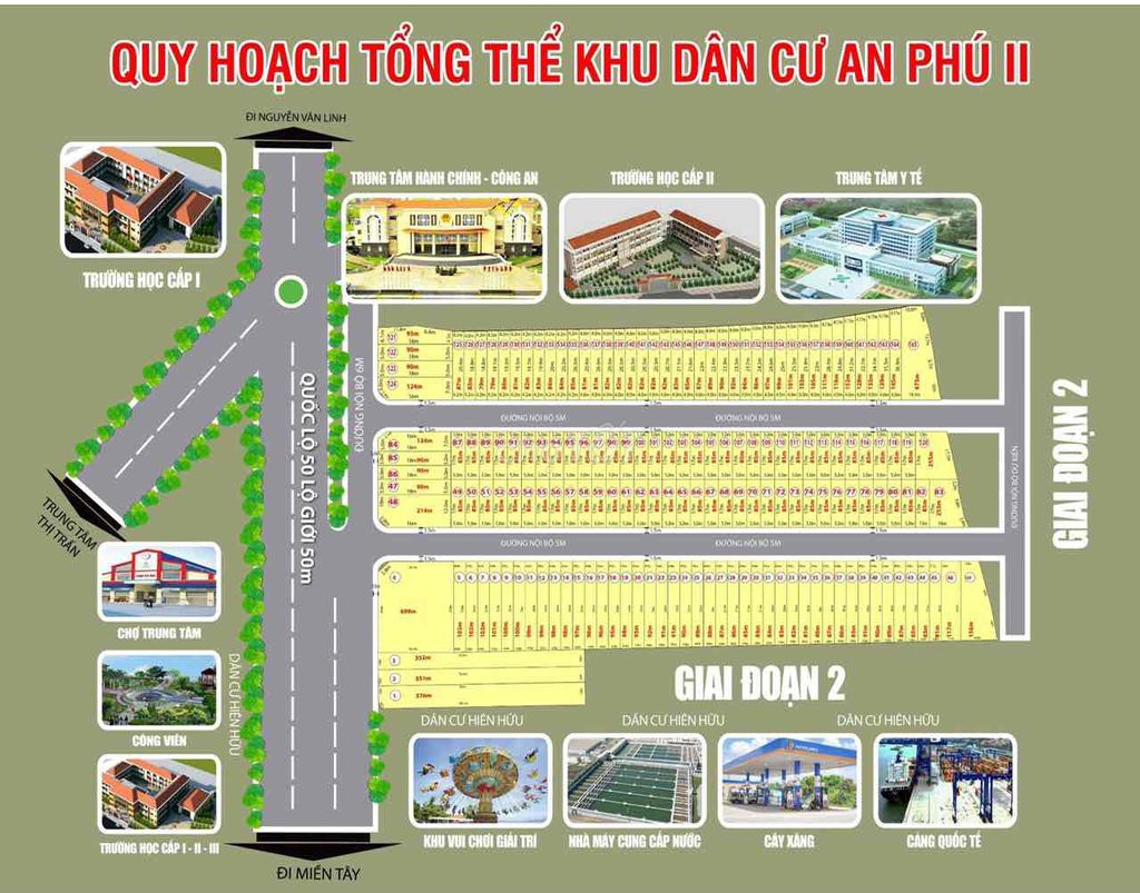 Chính chủ gửi bán lô đất Kdc An Phú Ngay Công An Huyện Cần Đước