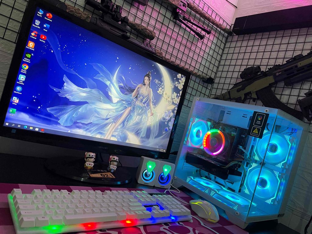 Full bộ gaming màn 27