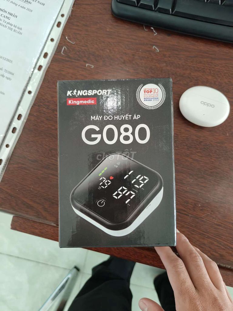 Máy đo huyết áp Kingsport G080 Đen. Mua bán Nội thất, đồ gia dụng khác tại Huyện Bến Lức Long An được đăng bởi Hữu Hiền Bạch hình 1