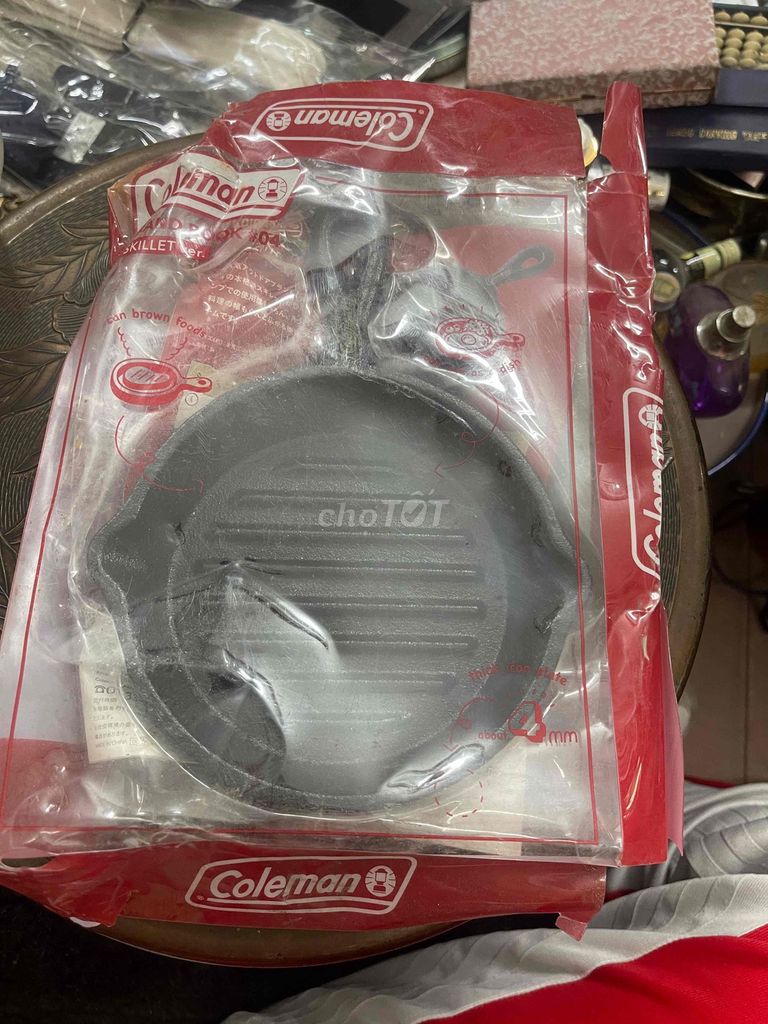 Chảo gang Coleman Đen Nhật Bản. Mua bán Dụng cụ nhà bếp tại Quận 10 Tp Hồ Chí Minh được đăng bởi Trần Thị Diễm Hương hình 1
